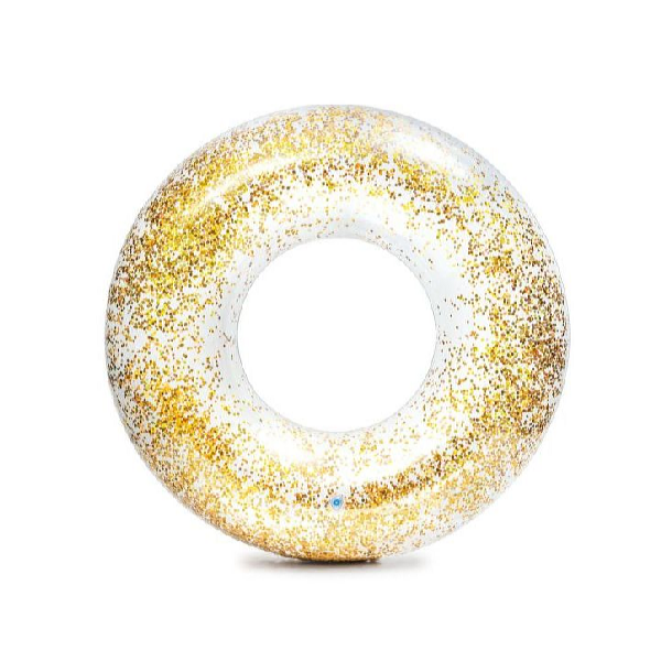Intex Sparkling Glitter úszógumi 119 cm - arany