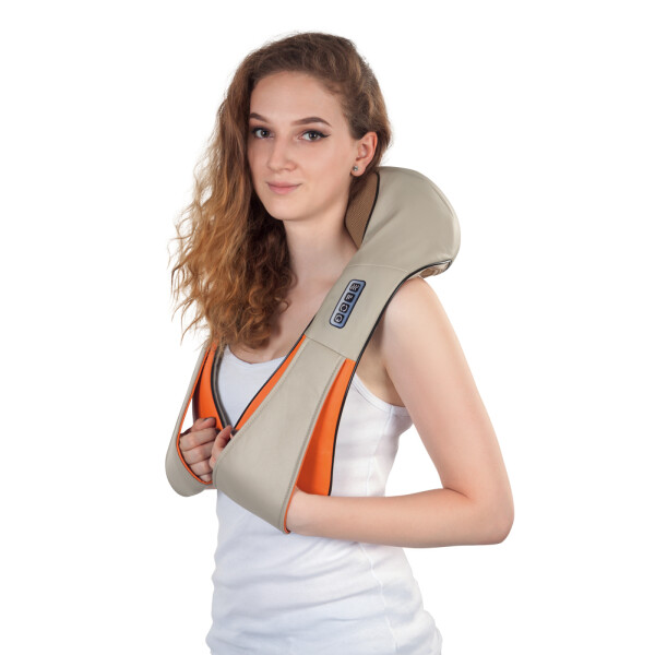 Wellife Elektromos melegítő nyakmasszírozó SHIATSU C37/HT-505