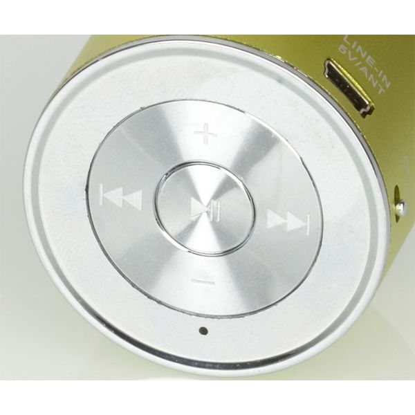 Platinium MP3 Speaker & FM Rádio zelený