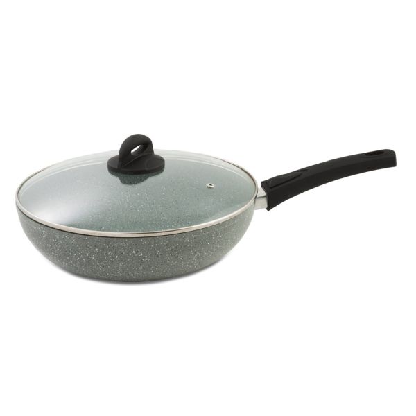 De Gusto STONITE Wok serpenyő 30 cm levehető nyéllel