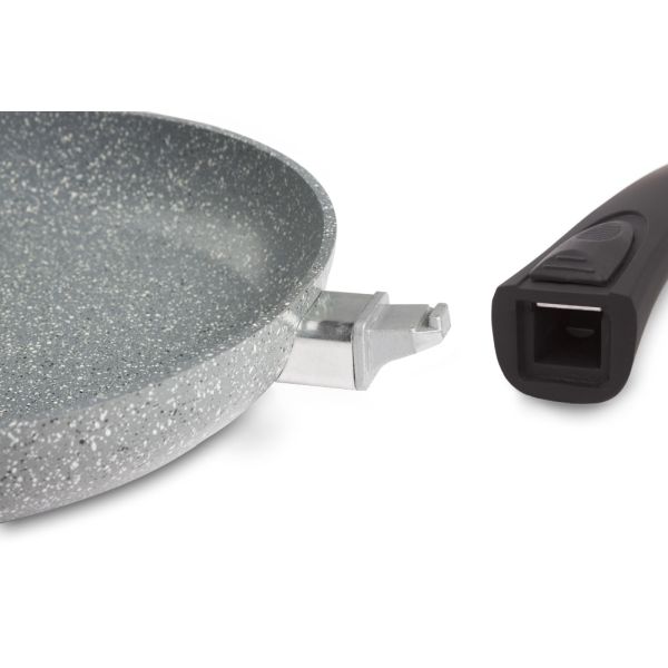 De Gusto STONITE 24 cm-es serpenyő levehető nyéllel