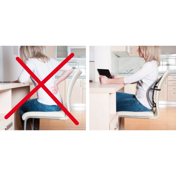 Wellife Ergonomikus háttámla 41 x 38 cm