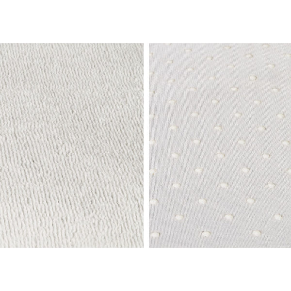 HomeLife Tartalék huzat az ORTHEO magasított ülőpárnához - fehér