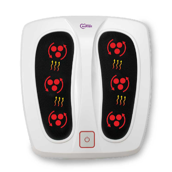Wellife Masážní přístroj chodidel s infra vyhříváním SHIATSU MD-00091