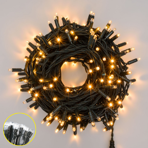 Platinium LED fénylánc 300 dióda, 25 m, meleg fehér