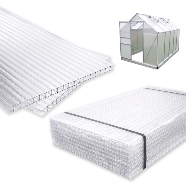 Garden King Polikarbonát üvegház borítás 310 x 190 x 195 cm - B rész