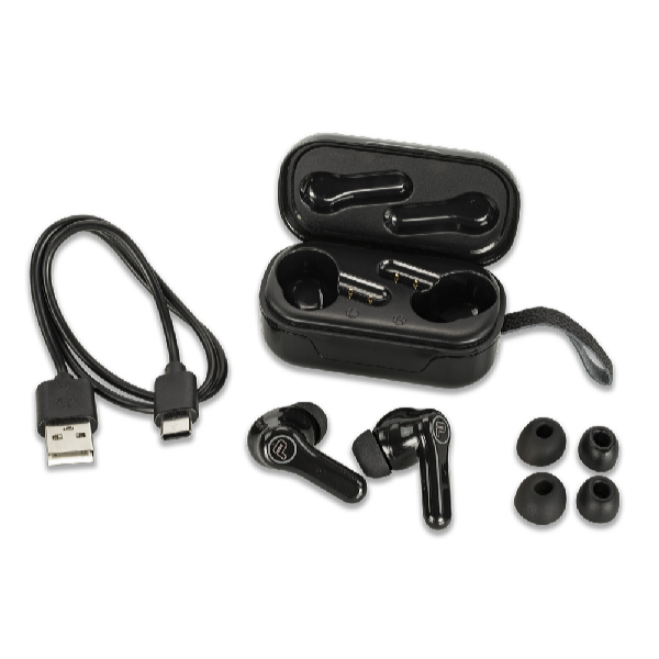 Platinium AIR BASS PRO 18 vezeték nélküli fülhallgató YYK-ANC fekete