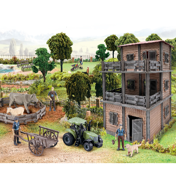 Kids World Farm építőjáték 311 db