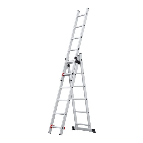 Profi Tools Hliníkový žebřík 3x6 příček AY306