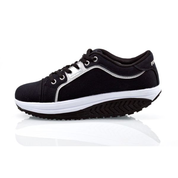 Fit Walk vászoncipők fekete 37